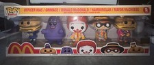 Funko Mcdonalds 5 pack pop rare vaulted Ronald McDonald Grimace