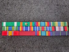 (71) US Ordensspange Navy Afghanistan Bandspangen 12 Ribbons