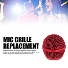 Mic Grille Replacement Mesh Microphone Grille Head for SM58S SM58LC BETA58