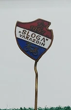 Cycling bike bicycles ciclismo club SLOGA Varazdin Croatia enamel pin Kasun 1960