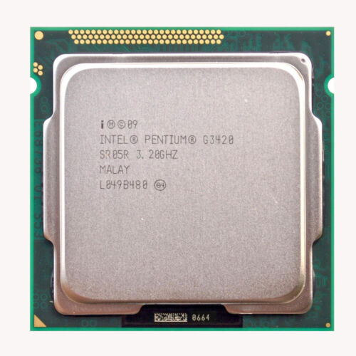 Intel Pentium G3420 G3430 G3440 G3450 G3460 LGA 1150 Dual-Core CPU Processor - Picture 1 of 6