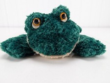 Russ Berrie Friggles the Frog Green Plush Stuffed Animal 11" Tags 20800