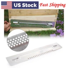 1X Hive Mouse Guard Beekeeping Sliding Travel Gates Zinc Plated Beekeeping Tool