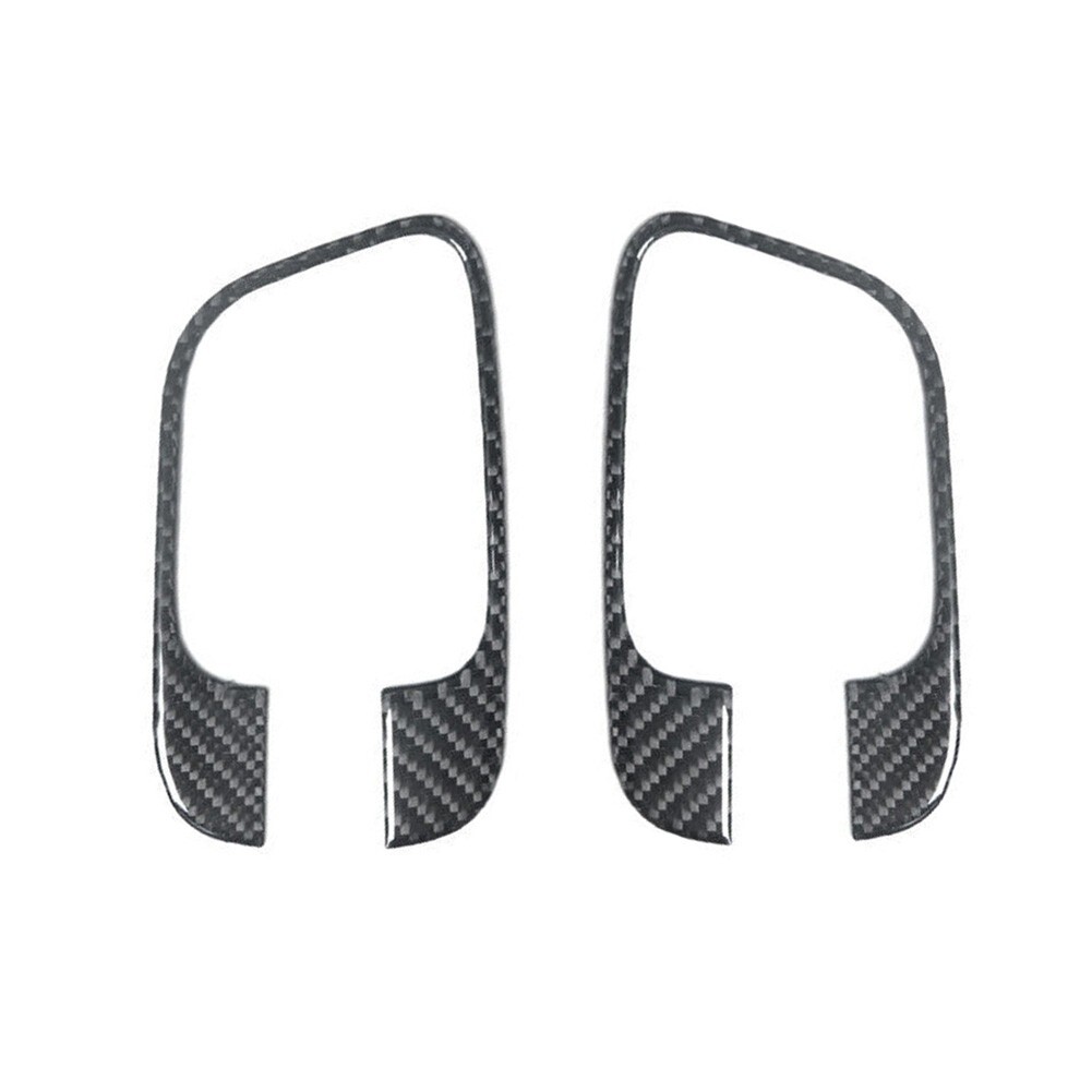Interior Trim Black Car Carbon Fiber Easy To Install High Quality Parts
