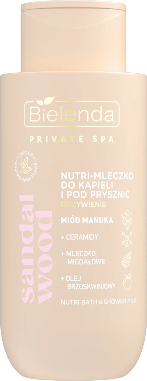 Bielenda Private SPA Sandalwood Nutri Bath & Shower Milk Manuka Honey 300ml