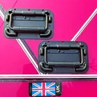 Handles (pair) Penn Elcom  Surface Mount sprung drop Handles flightcase / box.
