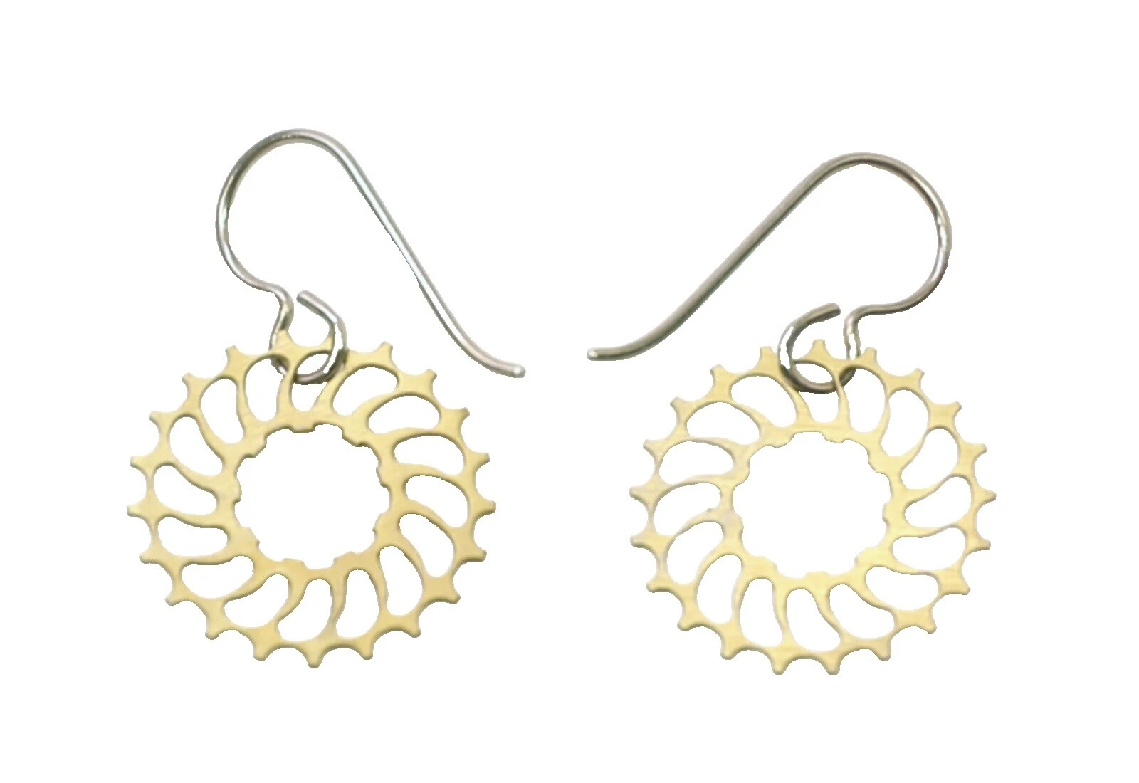 Pendientes de Moda Marrón de titanio