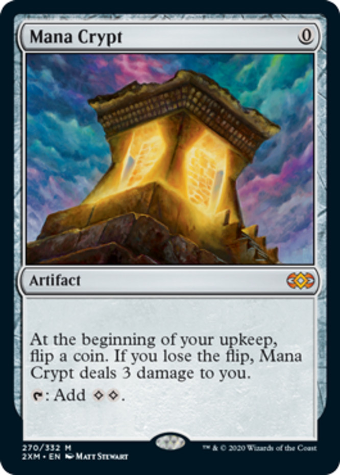[1x] Mana Crypt Near Mint, English Double Masters MTG Magic