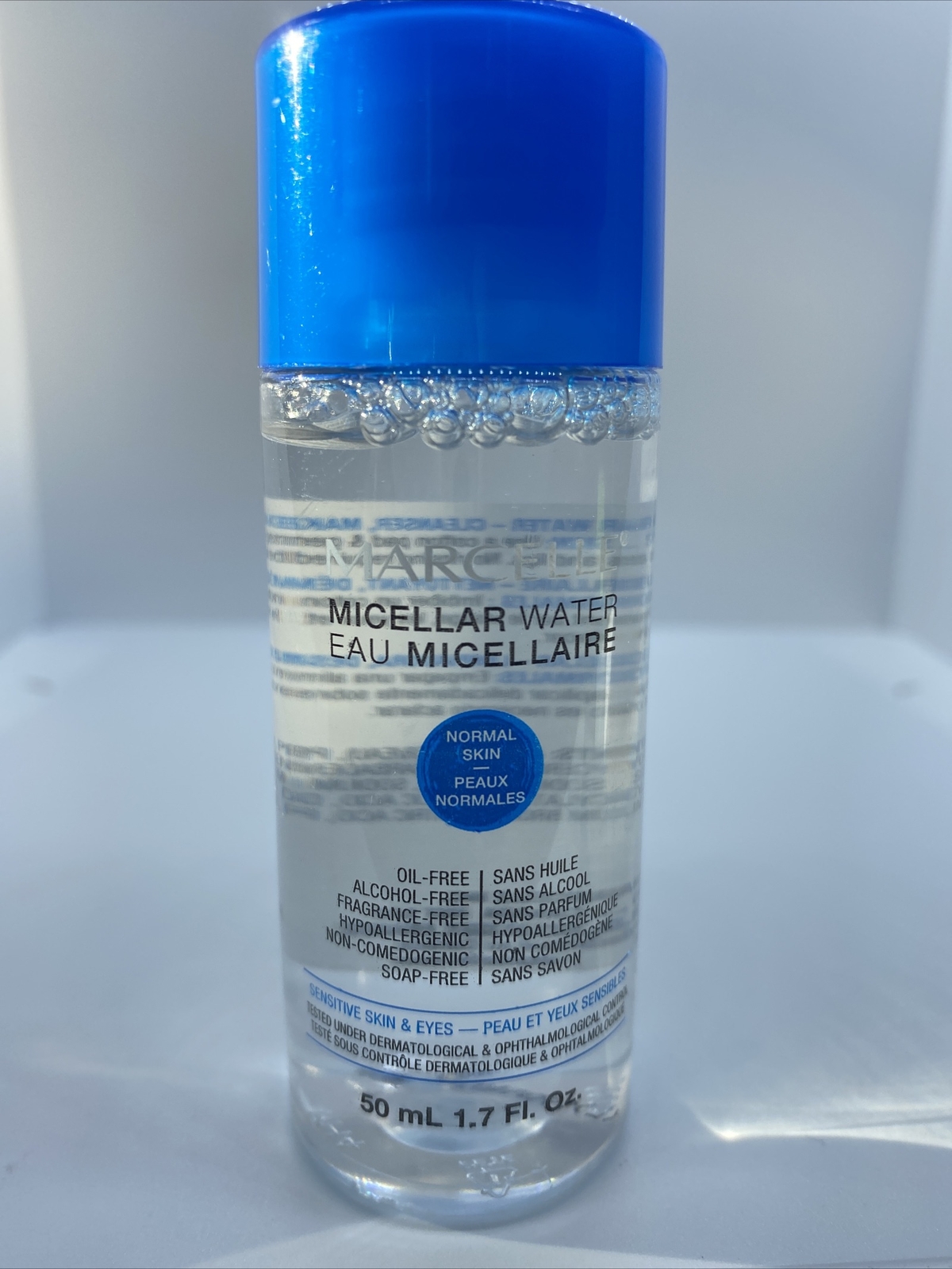 MARCELLE Micellar Water Makeup Remover & Cleanser Normal Skin 1.7 fl oz