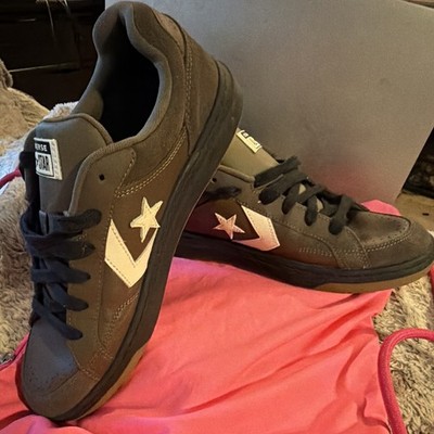 Converse All Star Low Top Athletic Sneakers Lace Up Gray/White/Black