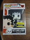 Funko Pop Exclusive Betty Boop & Pudgy Vinyl Figure w/ Protect