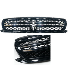 For 2015-2023 Dodge Charger Se Sxt Gt Rt Front Bumper Upper Grill Black Chrome