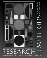Research Methods : A Process of Inquiry Anthony M., Raulin, Micha