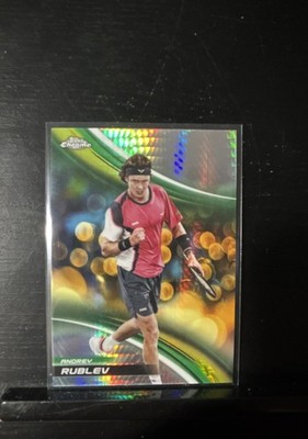 2025 Topps Chrome - Andrey Rublev #7 Prism Refractor