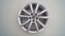 1x Alufelge 16 Zoll 6.0" 5x112 45ET KBA51206 VW Polo Rim Wheel