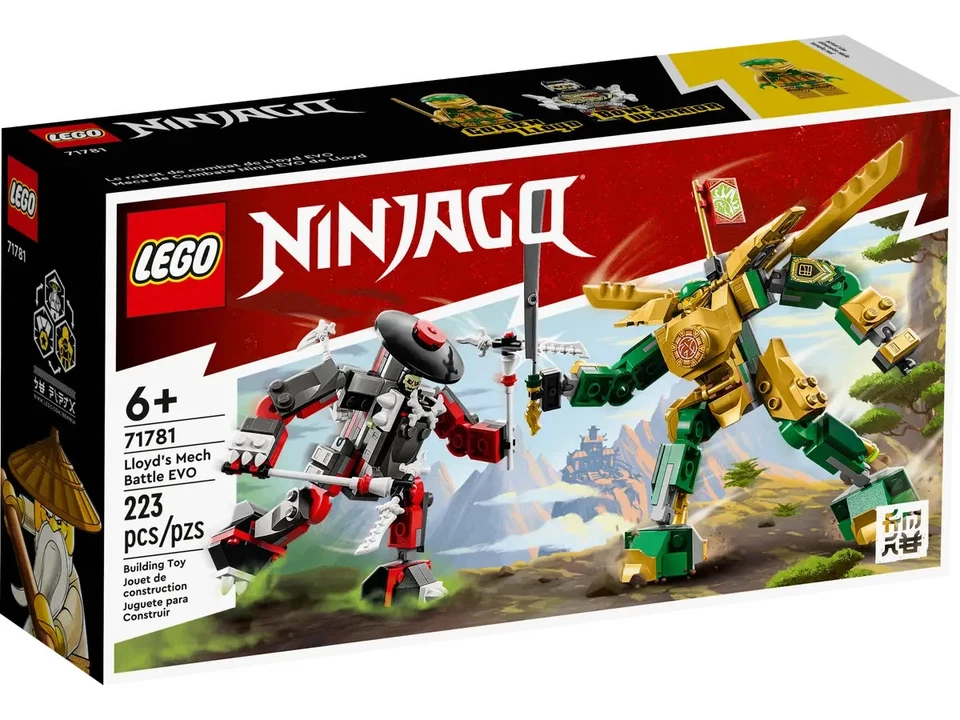 LEGO Ninjago 71781 Lloyd's Mech Battle EVO, foto 1 di 5