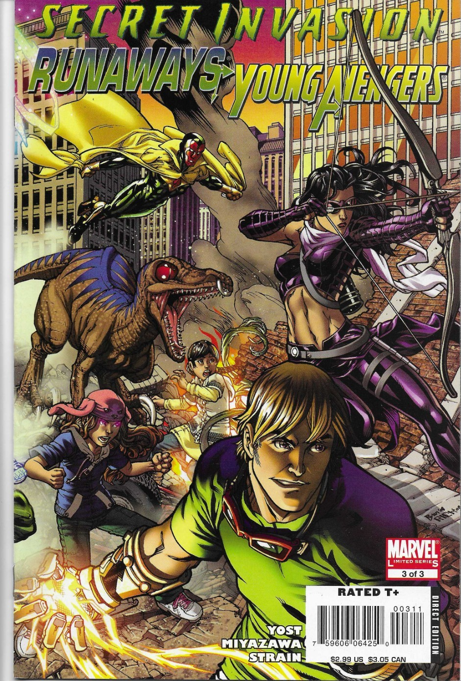 SECRET INVASION - RUNAWAYS / YOUNG AVENGERS #3 - Back Issue (S)