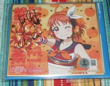 Jad Saxton Chika Takami Love Live! Signed Mini Shikishi Art Board Auto BAS #1