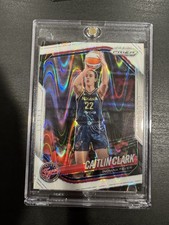 2025 WNBA Prizm Caitlin Clark White Seismic Prizm Mega Box Indiana Fever #22