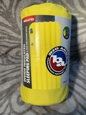 NEW Big Agnes Divide Insulated Sleeping Pad 25x78 3 Season Air Chamber R Value 4