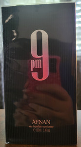 Afnan 9 PM Eau de Parfum Spray Vaporisateur Regular Size 3.4 fl oz