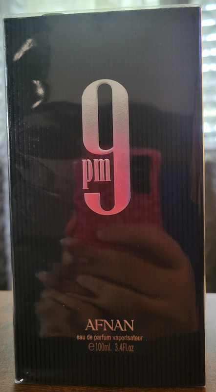 Afnan 9 PM Eau de Parfum Spray Vaporisateur Regular Size 3.4 fl oz