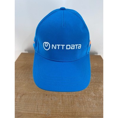 NTT DATA McLaren F1 Lando Norris 6 Blue Orange Snapback Baseball Hat Cap Mens