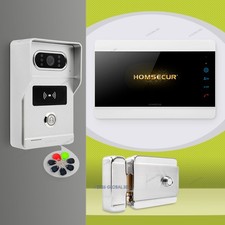 HOMSECUR 7" HD Video Doorphone Entry Intercom Night Vision Monitoring Security