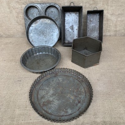 Vintage Kuchenformen Restposten - Kitchenalia - Bauernhaus - Landhaus Küche - 