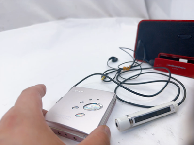Sony MZ-E520 MD Walkman MiniDisc Portable Player Pink MDLP Tested