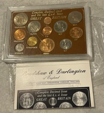 Decimal & Last Pound Issue Great Britain Coin Set L2