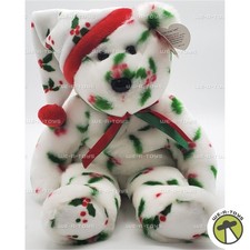 Ty Beanie Buddy 1998 Holiday Bear Plush