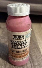 Vtg 1980 DURO Naval Jelly Rust Dissolver Remover 8 oz. 1/2 Full