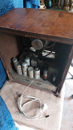 Antica Radio D'epoca IMCA Radio IF 65 Anno 1936 Alessandria Da Arredo - Foto 16 di 21