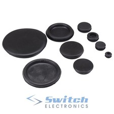 Cable Wiring Blanking Rubber Grommet Closed 6mm to 50mm