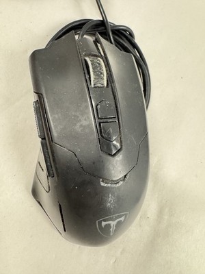 EasternTimes Tech T7 Gaming Mouse USB Wired   Black, Tested and Working