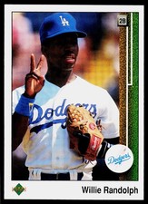 Willie Randolph, 1989 Upper Deck, #777, Los Angeles Dodgers,