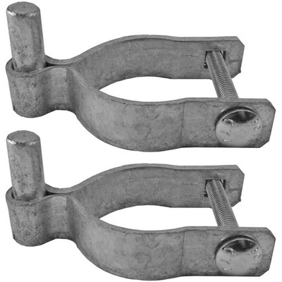 Easy Install 2-7/8'' Chain Link Fence Gate Hinge - Rust-Proof and Sturdy Design