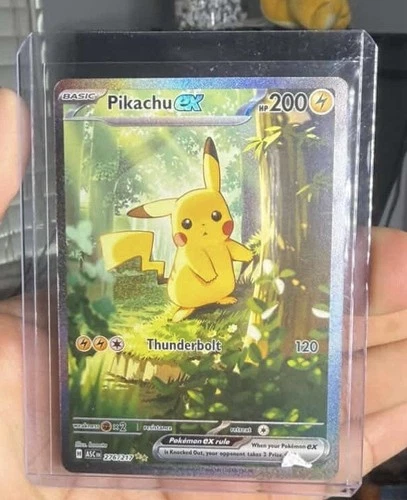 Pikachu EX 276/217 SIR Ascended Heroes Pokemon English - Pack Fresh!!