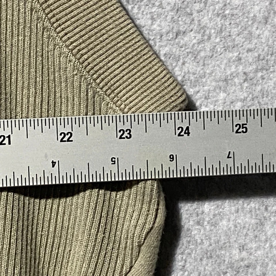 Chaleco Suéter Vintage Adidas Golf EQT Años 90 Y2K Bronceado Cuello en V Acanalado Sin Mangas Para Hombres L Foto 4 de 4