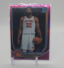 Topps Bowman Chrome U Karl-Anthony Towns BCV-64 New York Knicks /199