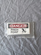 3" X 1,5" Etykiety zagrożenia punktowego