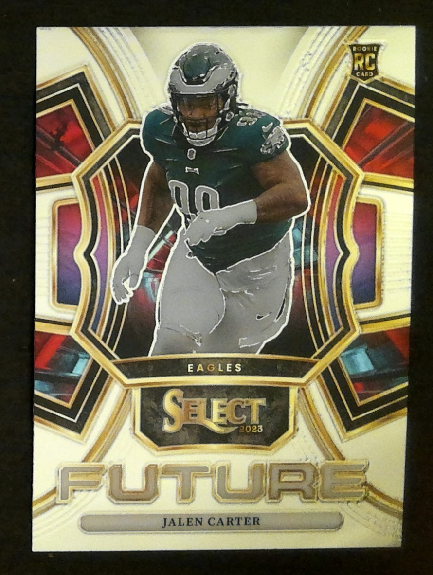 2023 Panini Select Future Jalen Carter RC #FUT-JCA Eagles