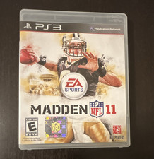 Madden NFL 11 PS3 PlayStation 3 CIB w/ Manual Complete Mint