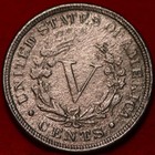 1883 With Cents Philadelphia Mint Liberty Nickel — photo 2