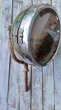 Iitalian Antique Car Front Head Light Torino Brand Italy Very Rare Iitalian Antique Car Front Head Light Torino Brand Italy Very Rare