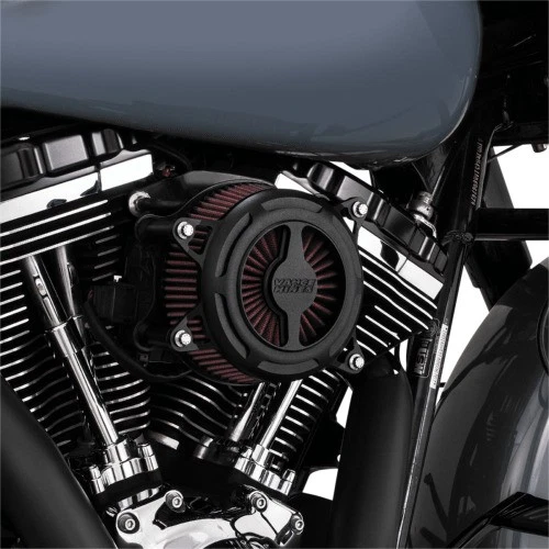 Vance &amp; Hines VO2 Blade Admisión de Aire - Negro Arruga Motocicleta Bicicleta de Calle Foto 3 de 4