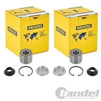 2X Moog RADLAGER-SATZ Hinten Passend FüR CitroËN C-ELYSEE C3 C4 DS3 DS Opel Cros