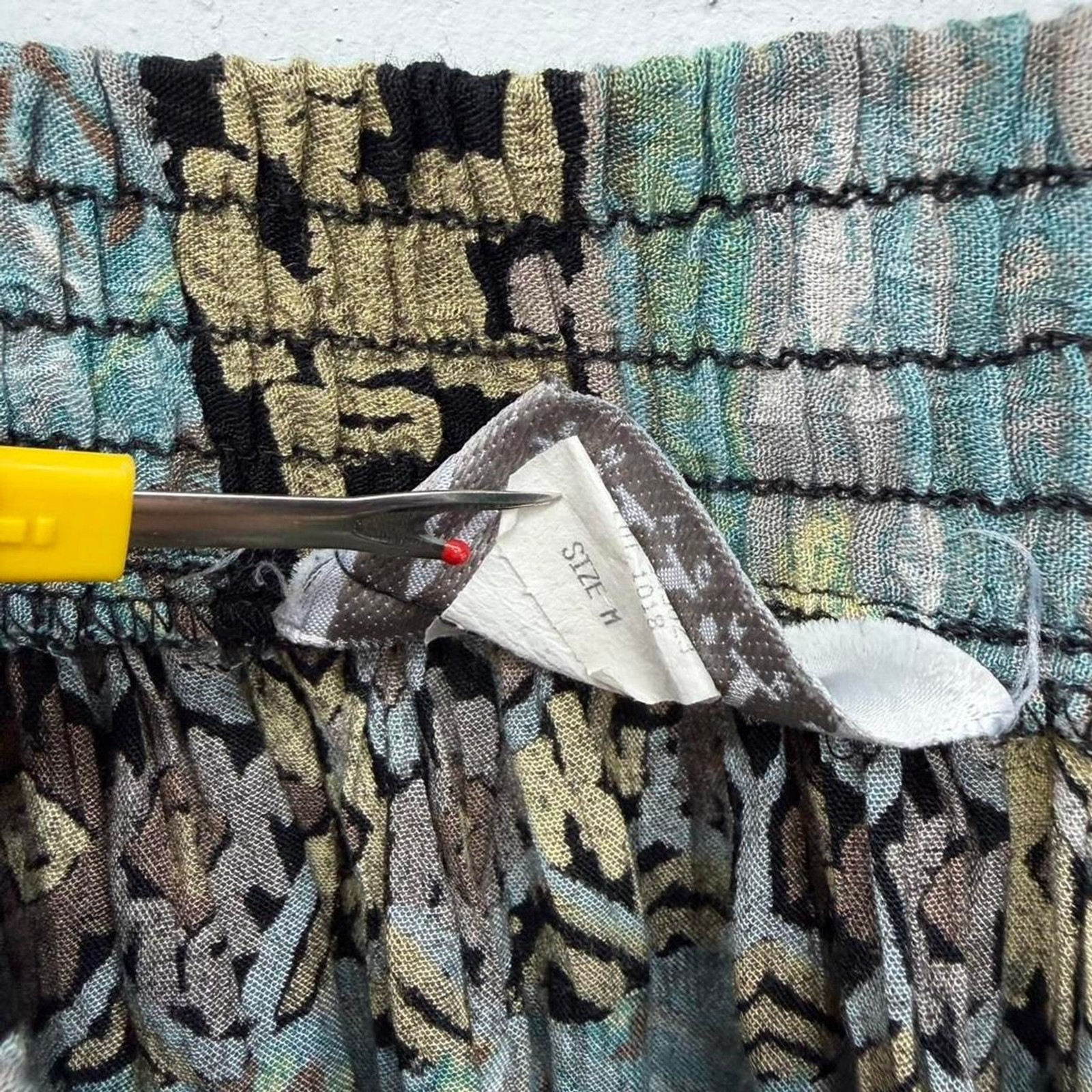 Stretchy Stripped geometric funky pattern boho co… - image 4