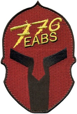 USAF 776th EXPEDITIONARY AIR  BASE SQUADRON SPARTAN PATCH